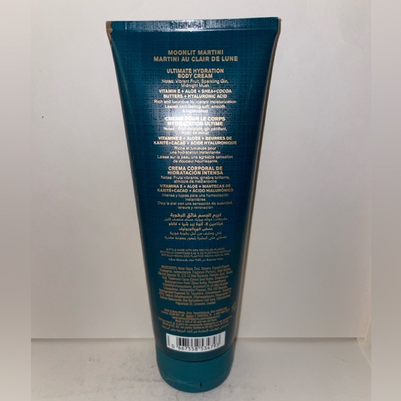 Bath & Body Works Moonlit Martini Body Cream 8oz Discontinued New - Picture 2 of 3